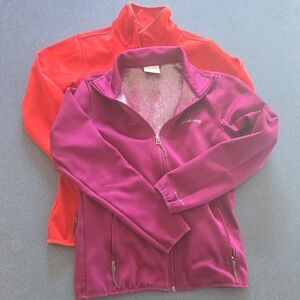 Columbia Women's Jackets - Red and Purple
